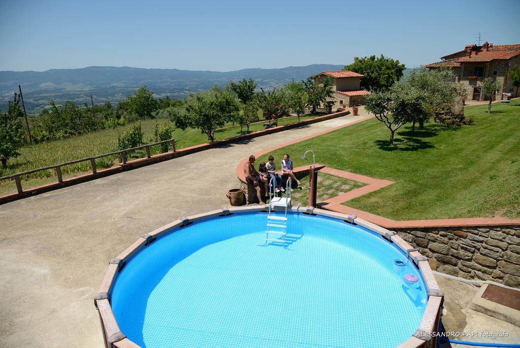 Castelfranco di Sopra Agriturismo Villa Iris المظهر الخارجي الصورة